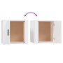 Mesita de noche blanca 50x39x47 cm von , Schließfächer und Lagerschränke - Ref: Foro24-816688, Preis: 38,59 €, Rabatt: %