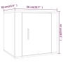 Mesita de noche blanca 50x39x47 cm von , Schließfächer und Lagerschränke - Ref: Foro24-816688, Preis: 38,59 €, Rabatt: %