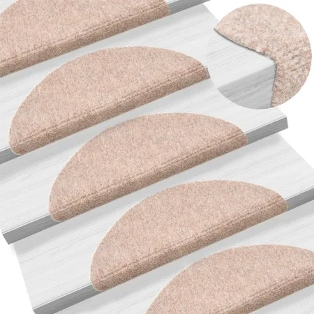 Selbstklebende Stufenmatte 10 Stück 56x17x3 cm braun von vidaXL, Treppenmatten - Ref: Foro24-149675, Preis: 24,93 €, Rabatt: %