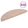 Selbstklebende Stufenmatte 10 Stück 56x17x3 cm braun von vidaXL, Treppenmatten - Ref: Foro24-149675, Preis: 24,93 €, Rabatt: %