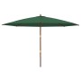 Sombrilla de jardín con poste de madera verde 400x273 cm von , Sonnenschirme - Ref: Foro24-363176, Preis: 151,06 €, Rabatt: %
