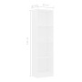 Estantería de 4 niveles madera contrachapada blanca 40x24x142cm von , Bücherregale und Regale - Ref: Foro24-800837, Preis: 61...