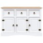 Aparador Corona Range de pino mexicano blanco 132x43x78 cm de , Aparadores - Ref: Foro24-282634, Precio: 350,37 €, Descuento: %