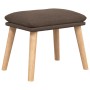 Sillón de relax con taburete de tela gris taupé von , Sessel - Ref: Foro24-3097891, Preis: 145,67 €, Rabatt: %