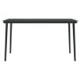 Juego de comedor de jardín 7 piezas con cojines negro by , Garden sets - Ref: Foro24-3099344, Price: 435,49 €, Discount: %