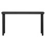 Juego de comedor de jardín 5 piezas con cojines negro by , Garden sets - Ref: Foro24-3099283, Price: 330,09 €, Discount: %