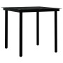 Juego de comedor de jardín 5 piezas marrón y negro von , Gartensets - Ref: Foro24-3099384, Preis: 282,23 €, Rabatt: %