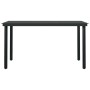 Juego de comedor para jardín 7 piezas gris y negro by , Garden sets - Ref: Foro24-3099392, Price: 387,30 €, Discount: %