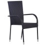 Juego de comedor para jardín 9 piezas negro von , Gartensets - Ref: Foro24-3099400, Preis: 612,13 €, Rabatt: %