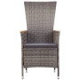 Juego de comedor de jardín 9 pzas con cojines gris von , Gartensets - Ref: Foro24-3099454, Preis: 1,00 €, Rabatt: %