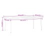 Juego de comedor de jardín 9 pzas con cojines gris von , Gartensets - Ref: Foro24-3099454, Preis: 1,00 €, Rabatt: %