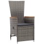 Juego de comedor de jardín 7 piezas con cojines gris von , Gartensets - Ref: Foro24-3099463, Preis: 885,19 €, Rabatt: %