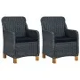 Dark gray 3-piece garden dining set by vidaXL, Garden sets - Ref: Foro24-3067753, Price: 326,22 €, Discount: %