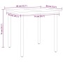 Juego de comedor para jardín 3 piezas negro von , Gartensets - Ref: Foro24-3099601, Preis: 183,82 €, Rabatt: %