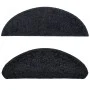 Stair mats 10 units black 65x21x4 cm by vidaXL, Stair mats - Ref: Foro24-149801, Price: 65,85 €, Discount: %