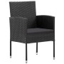 Juego de comedor de jardín 9 piezas negro von , Gartensets - Ref: Foro24-3099636, Preis: 674,31 €, Rabatt: %