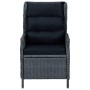 Juego de comedor de jardín 9 piezas gris oscuro von , Gartensets - Ref: Foro24-3099660, Preis: 2,00 €, Rabatt: %