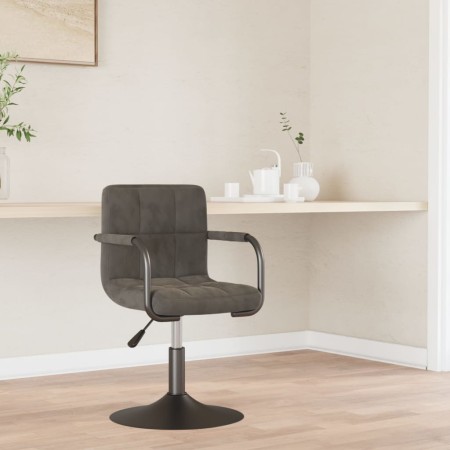 Silla de comedor de terciopelo gris oscuro von , Essstühle - Ref: Foro24-3087942, Preis: 84,74 €, Rabatt: %