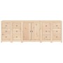 Aparador de madera maciza de pino 230x35x80 cm de , Aparadores - Ref: Foro24-3114084, Precio: 400,32 €, Descuento: %