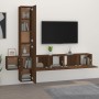 Set de muebles para TV 5 pzas madera contrachapada roble marrón von , TV-Möbel - Ref: Foro24-3114253, Preis: 188,87 €, Rabatt: %