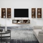 Set de muebles para TV 6 pzas madera contrachapada roble marrón von , TV-Möbel - Ref: Foro24-3114349, Preis: 252,09 €, Rabatt: %