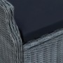 Set de comedor para jardín 7 piezas ratán sintético gris oscuro by , Garden sets - Ref: Foro24-3156791, Price: 1,00 €, Discou...