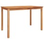 Juego de comedor de jardín 7 piezas madera maciza de teca de , Conjuntos de jardín - Ref: Foro24-3157182, Precio: 643,68 €, D...