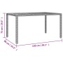 Set comedor de jardín 5 piezas con cojines ratán sintético gris von , Gartensets - Ref: Foro24-3157549, Preis: 675,76 €, Raba...