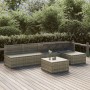 Set de muebles de jardín 6 pzas y cojines ratán sintético gris von , Gartensets - Ref: Foro24-3157315, Preis: 513,37 €, Rabat...