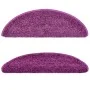 Alfombrillas de escalera 10 unidades violeta 56x17x3 cm de vidaXL, Alfombrillas para escalones - Ref: Foro24-149793, Precio: ...