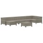 Set de muebles de jardín 8 pzas y cojines ratán sintético gris von , Gartensets - Ref: Foro24-3187294, Preis: 644,13 €, Rabat...