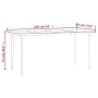 Juego de comedor de jardín 7 pzas ratán sintético y acero negro by , Garden sets - Ref: Foro24-3203277, Price: 321,63 €, Disc...