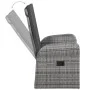 Juego de comedor para jardín de 7 piezas gris de vidaXL, Conjuntos de jardín - Ref: Foro24-3067906, Precio: 1,00 €, Descuento: %