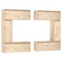 Muebles para TV 6 piezas madera maciza de pino von , TV-Möbel - Ref: Foro24-3100199, Preis: 353,70 €, Rabatt: %