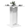 Mesa de bistró de madera contrachapada blanco 60x60x75 cm by , Kitchen and dining tables - Ref: Foro24-802102, Price: 51,74 €...