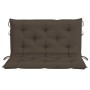 Banco columpio de 2 plazas hojas de palma y cojín bambú 202 cm de , Balancines de jardín - Ref: Foro24-3063941, Precio: 480,5...