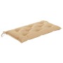 Banco columpio de 2 plazas hojas de palma y cojín bambú 202 cm de , Balancines de jardín - Ref: Foro24-3063936, Precio: 506,8...