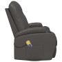 Sillón de masaje mecedora de cuero sintético gris antracita von , Elektrische Massagesessel - Ref: Foro24-335850, Preis: 482,...