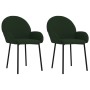 Sillas de comedor 2 unidades terciopelo verde oscuro von , Essstühle - Ref: Foro24-344765, Preis: 107,85 €, Rabatt: %
