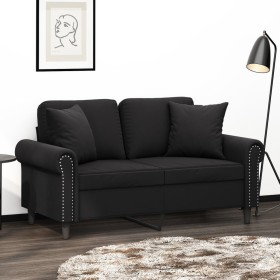 Cojines decorativos 2 uds terciopelo negro 40x40 cm de , Cojines - Ref: Foro24-349490, Precio: 24,96 €, Descuento: %