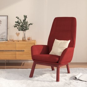 Sillón de relax de tela color rojo tinto de , Sillones - Ref: Foro24-341391, Precio: 129,83 €, Descuento: %