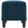 Banco de terciopelo azul 70x35x41 cm de , Bancos - Ref: Foro24-349406, Precio: 49,23 €, Descuento: %