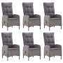 Gray 7-Piece Garden Dining Set by vidaXL, Garden sets - Ref: Foro24-3067867, Price: 994,74 €, Discount: %
