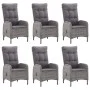 Gray 7-Piece Garden Dining Set by vidaXL, Garden sets - Ref: Foro24-3067867, Price: 1,00 €, Discount: %