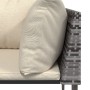Sofás de esquina jardín con cojines 2 uds ratán sintético gris by , Modular outdoor sofas - Ref: Foro24-364126, Price: 142,44...