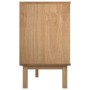 Cajonera OTTA madera maciza pino marrón y blanco 111x43x73,5 cm by , Drawers - Ref: Foro24-348587, Price: 179,77 €, Discount: %