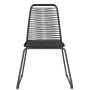 Juego de comedor para jardín 3 piezas negro by , Garden sets - Ref: Foro24-3099089, Price: 205,72 €, Discount: %