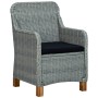 Juego de comedor para jardín de 5 piezas gris claro de vidaXL, Conjuntos de jardín - Ref: Foro24-3067759, Precio: 569,72 €, D...