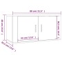 Mueble para TV de pared roble ahumado 80x34,5x40 cm von , TV-Möbel - Ref: Foro24-816629, Preis: 59,11 €, Rabatt: %