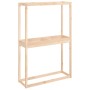 Soporte para neumáticos madera maciza de pino 120x40x180 cm by , Industrial shelving - Ref: Foro24-825003, Price: 81,55 €, Di...